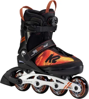 K2 Sk8 Hero Boa ALU Boys Adjustable Inline Skates1