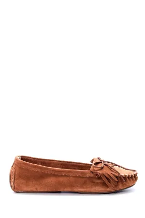 Kadın Süet Deri Loafer