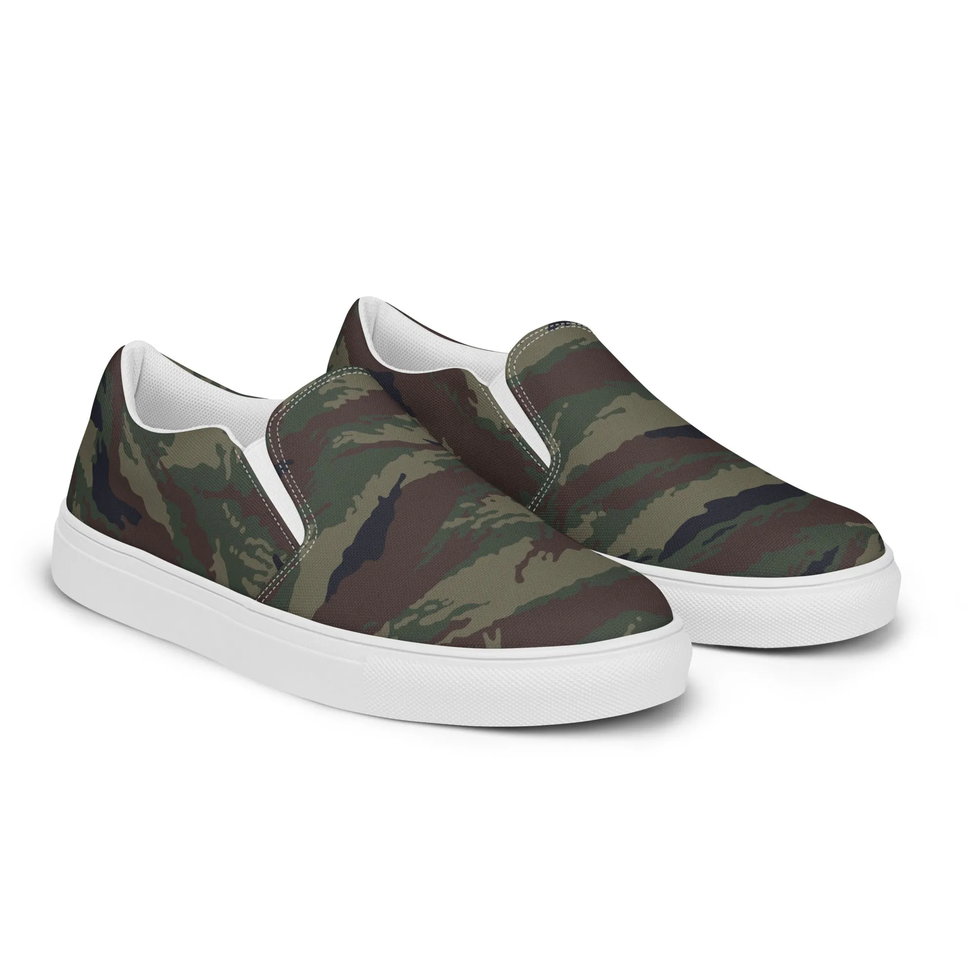 Kamysh Woodland Camo Men’s Slip-On Sneaker