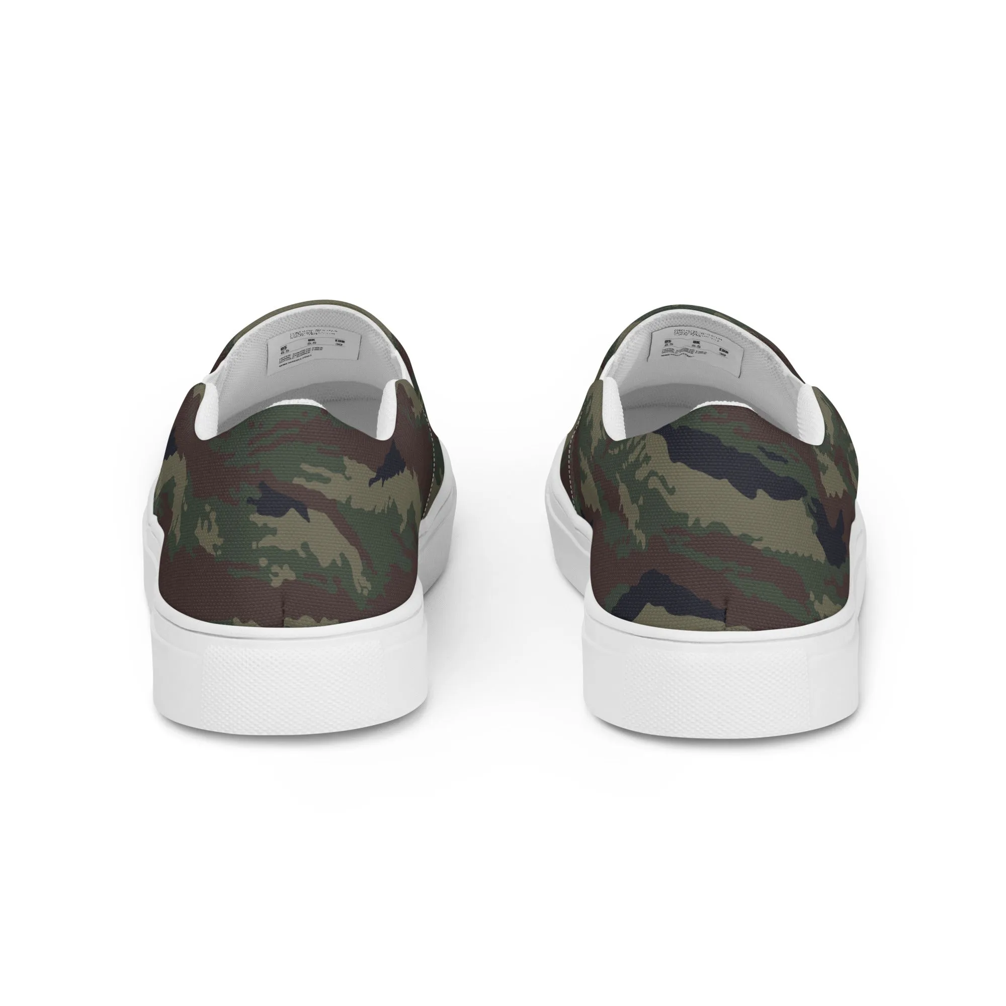 Kamysh Woodland Camo Men’s Slip-On Sneaker