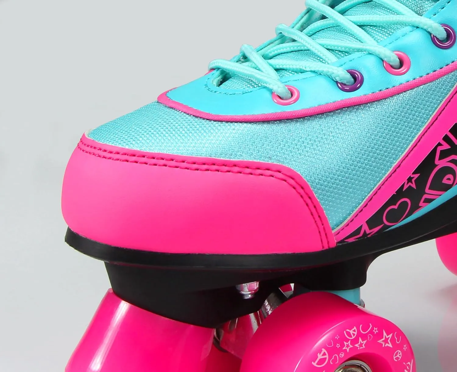 Kandy-Luscious Kid's Roller Skates - Comfortable Outdoor Children's Skates with Fun Colors & Designs