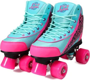 Kandy-Luscious Kid's Roller Skates - Comfortable Outdoor Children's Skates with Fun Colors & Designs