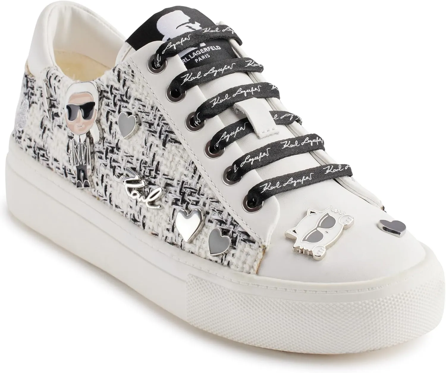Karl Lagerfeld Paris Women's Cate Pins Sneaker