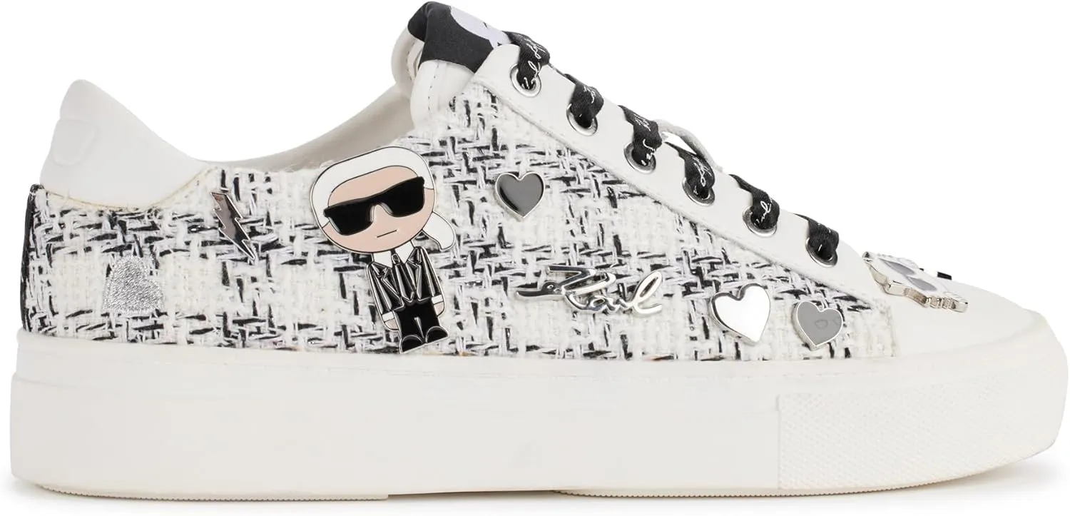 Karl Lagerfeld Paris Women's Cate Pins Sneaker