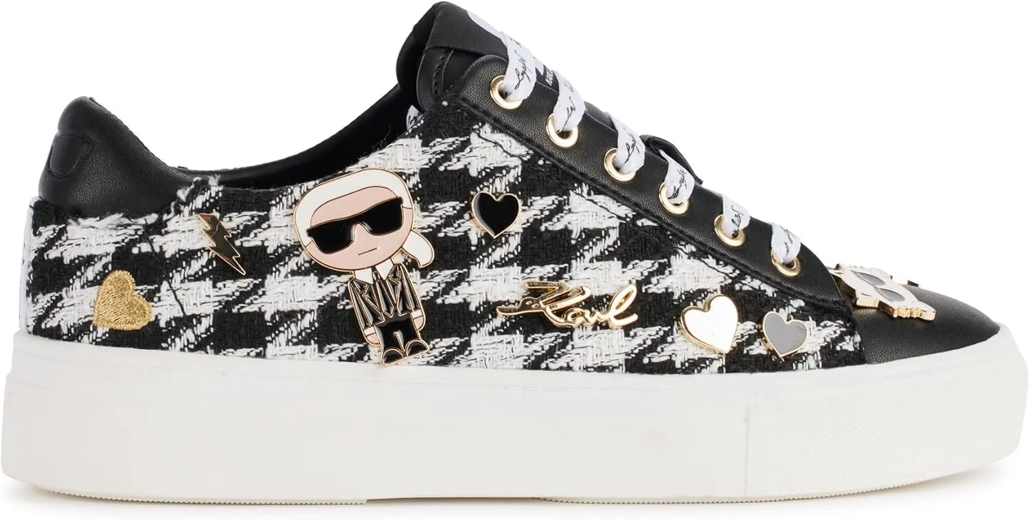 Karl Lagerfeld Paris Women's Cate Pins Sneaker