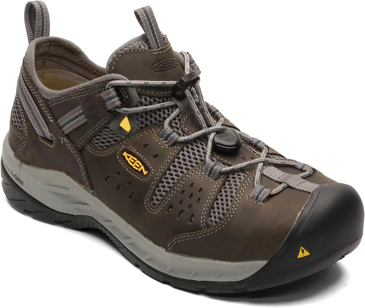 KEEN Utility Men's Atlanta Cool 2 ESD Low Height Breathable Steel Toe Work Shoe
