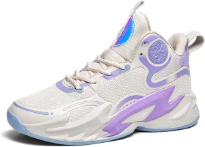 Kids Basketball Shoes, Running Walking Shoes Breathable Comfortable Boys Sneakers for Little/Big Kids
