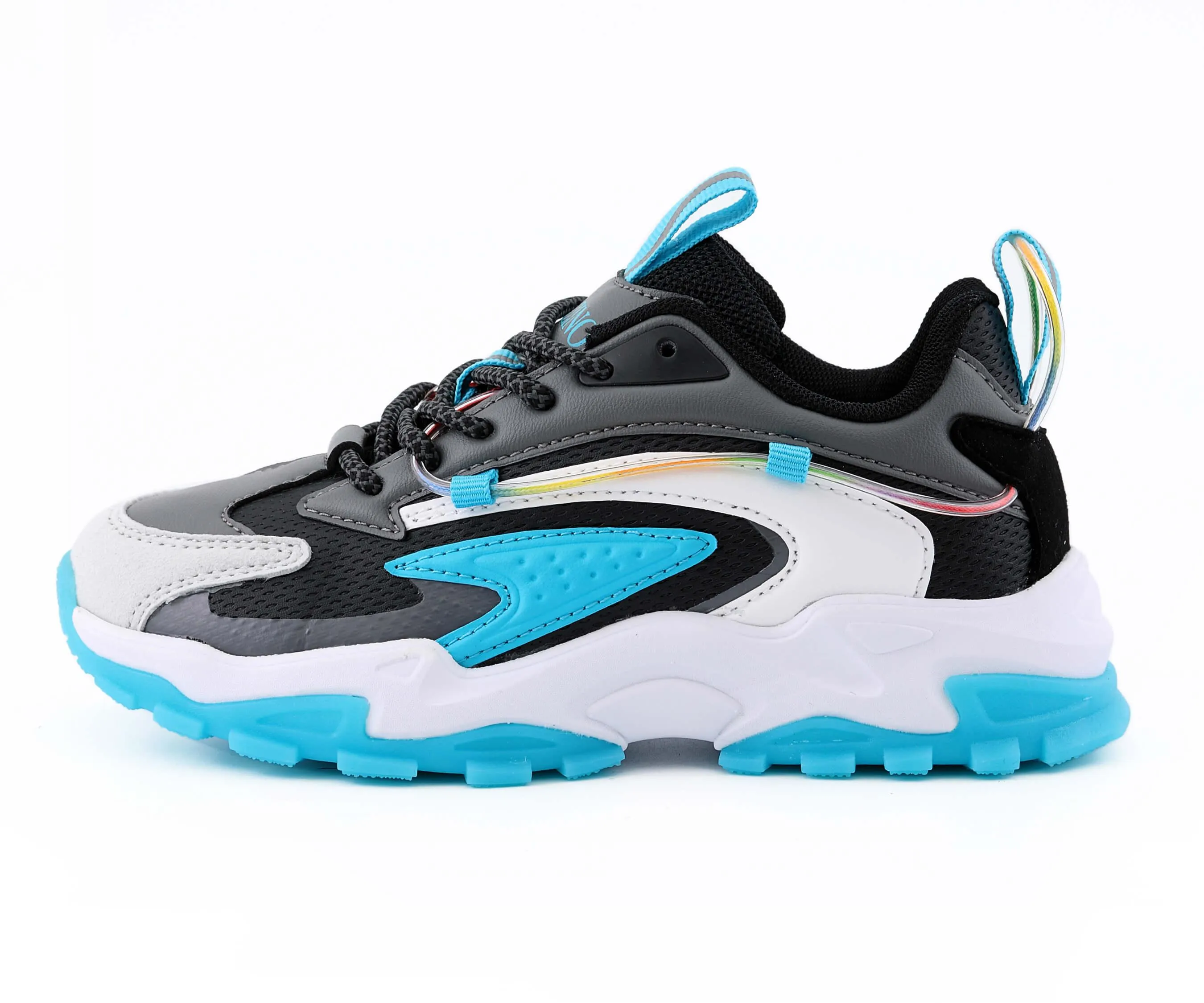 KIDS CHROME TEAL | GREY
