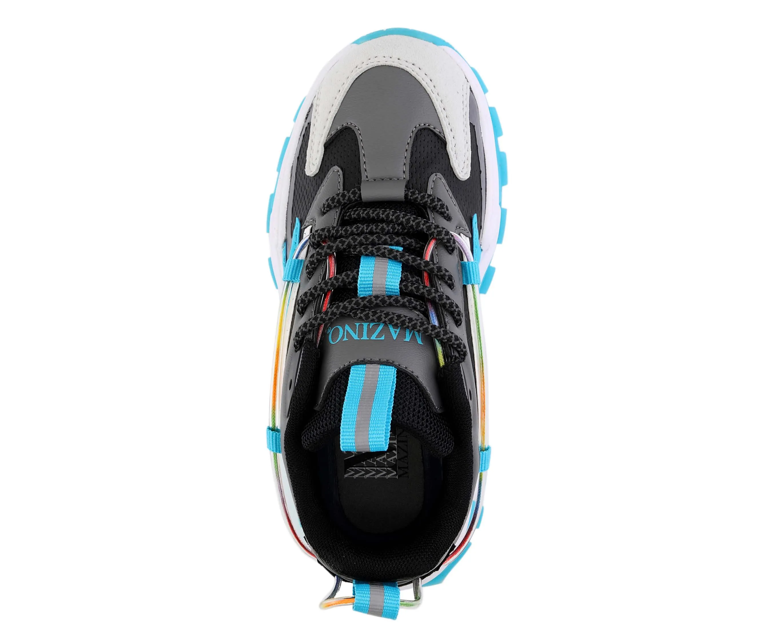 KIDS CHROME TEAL | GREY