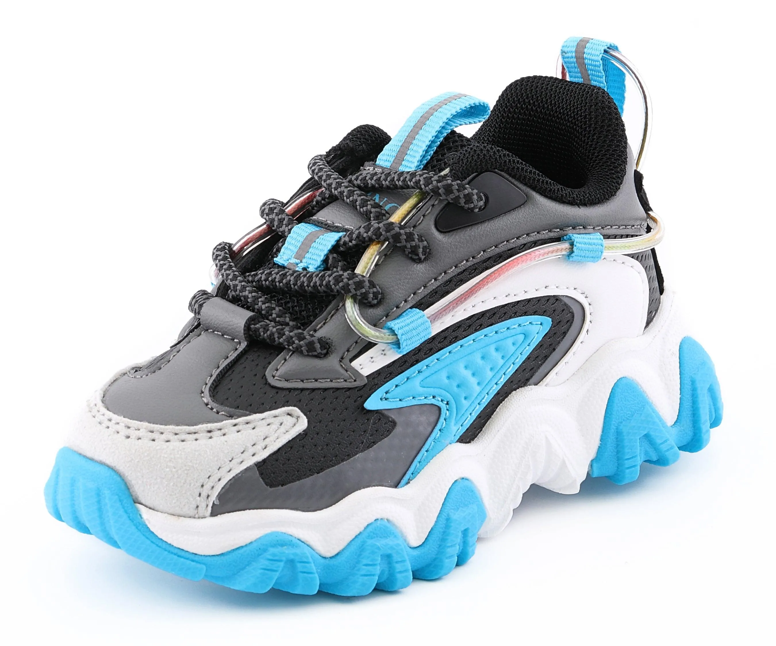 KIDS CHROME TEAL | GREY