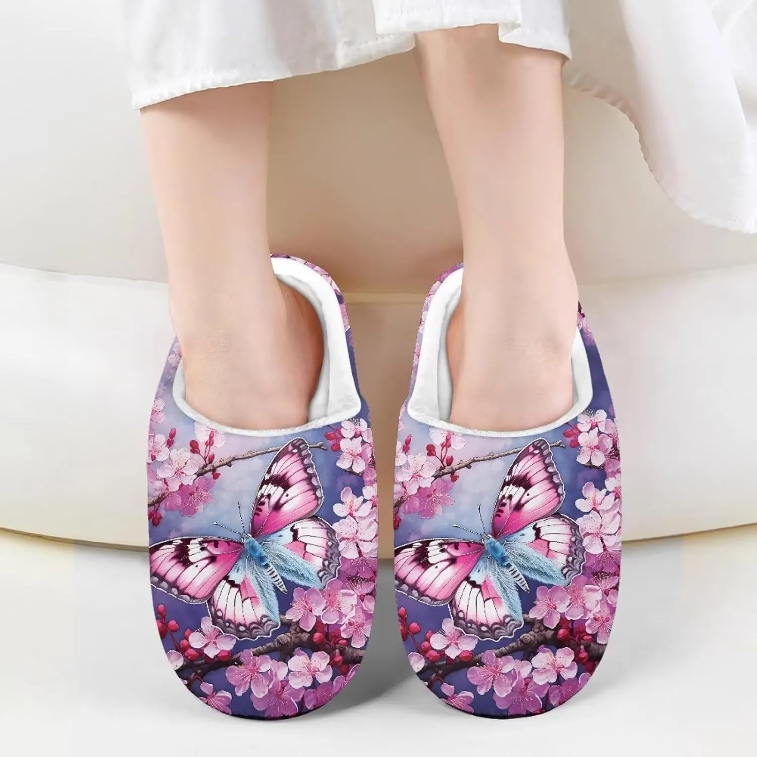 Kids House Slippers for Boys Girls Indoor Outdoor Use with Rubber Sole Anti Slip