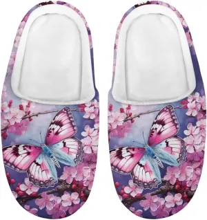 Kids House Slippers for Boys Girls Indoor Outdoor Use with Rubber Sole Anti Slip