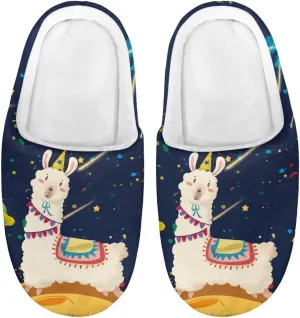 Kids Slip-On House Slipper Fuzzy Soft Non-Slip Outdoor Slippers Warm Comfortable Fluffy Slippers for Toddler US 9-15