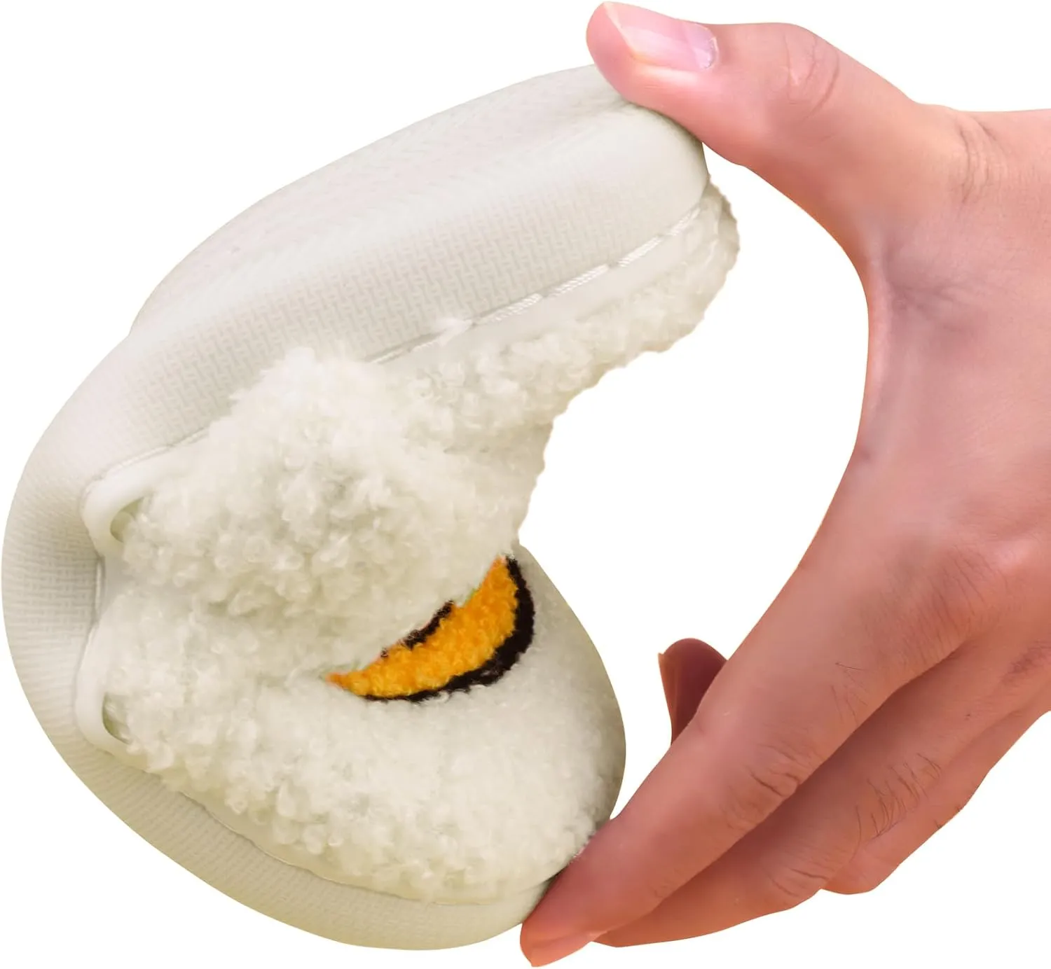 Kids Slippers Boys Girls Plush Non-Slip House Slippers Cute Soft Slip-On Shoes For Little Big Kids