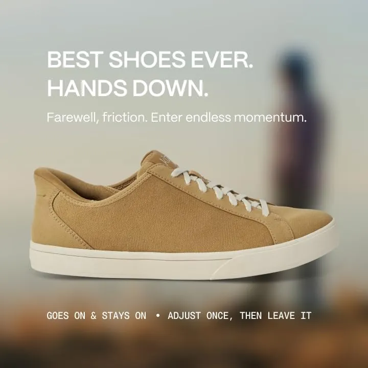 Kizik Irvine Comfortable Breathable Stretch Slip On Sneakers- Easy Slip-Ons | Casual Shoes for Men, Women and Elderly | Stylish Shoes for Everyday - Regular Width