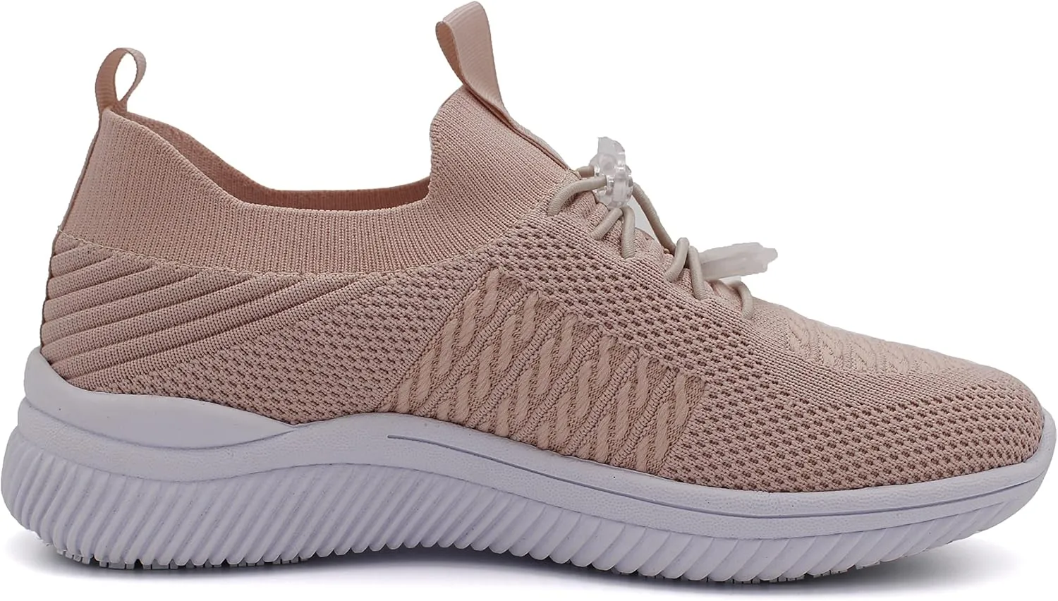 Laforst Womens Synthetic Mesh Upper Lace Up Slip Resistant Server Waitress Slip On Sneaker