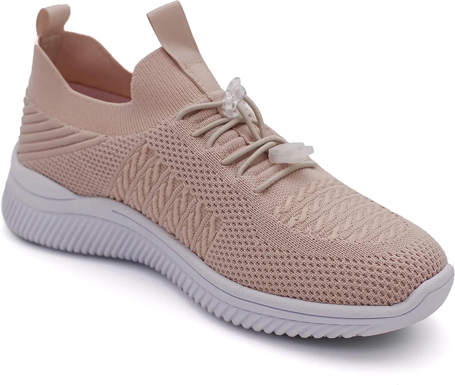 Laforst Womens Synthetic Mesh Upper Lace Up Slip Resistant Server Waitress Slip On Sneaker