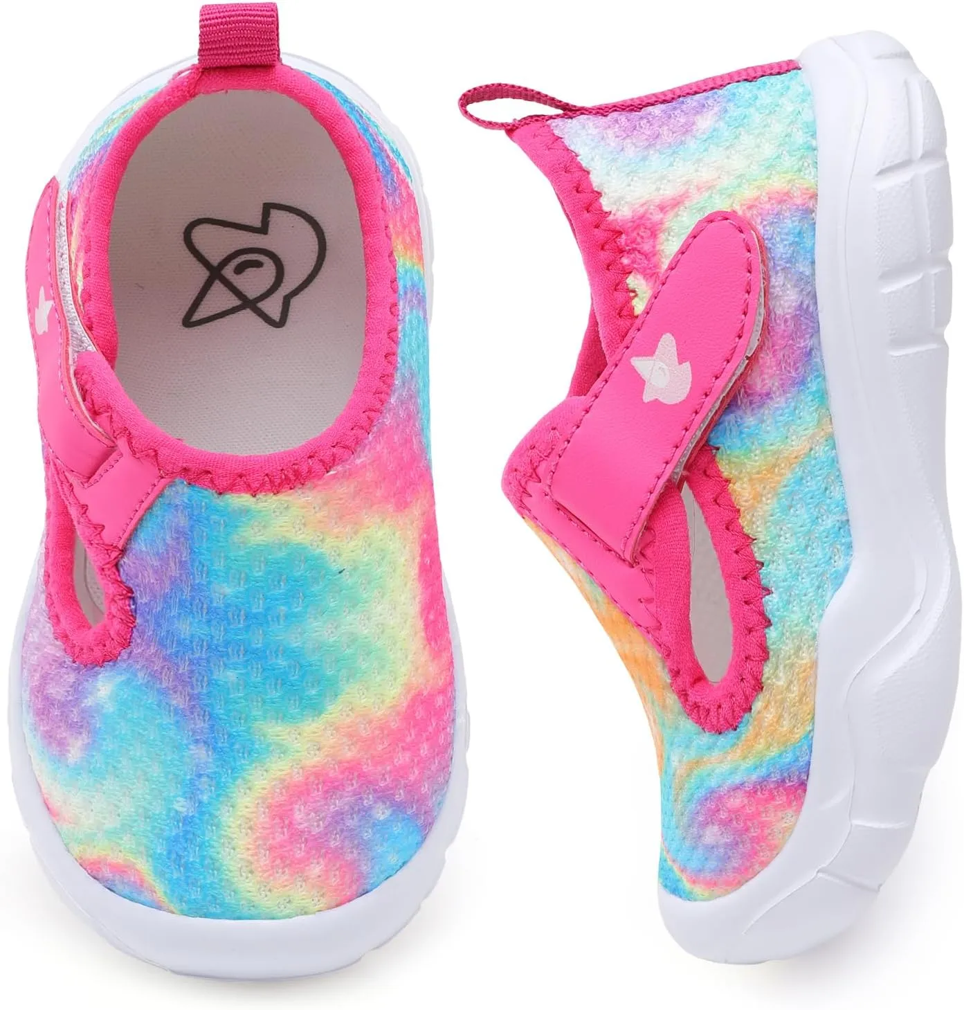 LeIsfIt Toddler Shoes Boys Girls Barefoot Shoes Wide Toe Box Shoes Lightweight Walking Shoes Slip On Tennis Shoes