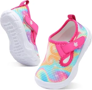 LeIsfIt Toddler Shoes Boys Girls Barefoot Shoes Wide Toe Box Shoes Lightweight Walking Shoes Slip On Tennis Shoes