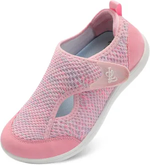LeIsfIt Womens Wide Diabetic Shoes Adjustable Barefoot Walking Shoes Breathable Zero Drop Sneakers for Wide Width Arthritis Edema Feet Size 6-12