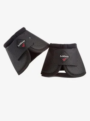 LeMieux Black Ballistic Overreach Horse Boots - Over Reach or Bell Boots for Horses - Protective Gear and Training Equipment - Equine Boots, Wraps & Accessories