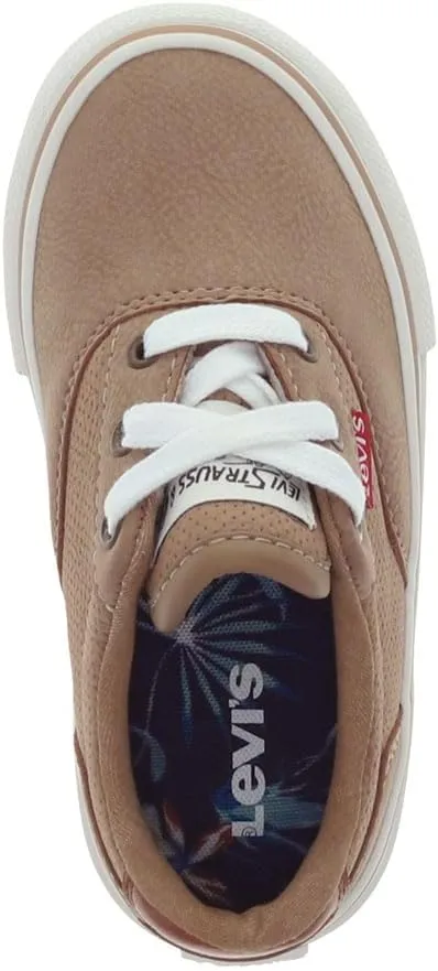 Levi's Toddler Thane Synthetic Leather and Suede Casual Lace Up Sneaker Shoe