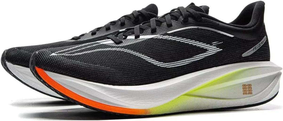 LI-NING FEIDIAN 5 Challenger Men Running Shoes Boom Fiber Reflective Lightweight Breathable Racing Sneakers ARMV001