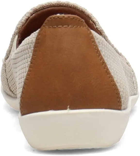 LifeStride Women's Next Level Slip-On Sneaker, Cream, 8