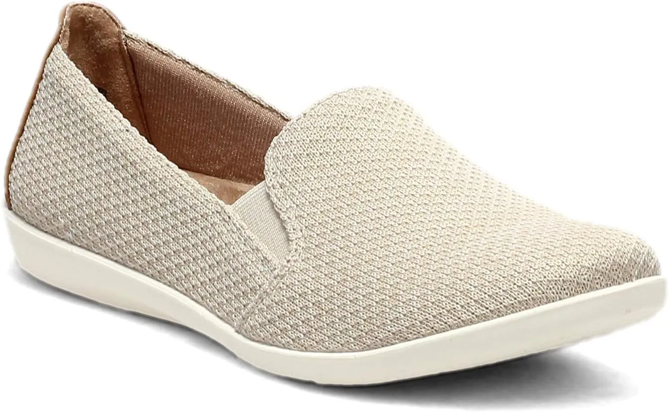 LifeStride Women's Next Level Slip-On Sneaker, Cream, 8