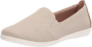 LifeStride Women's Next Level Slip-On Sneaker, Cream, 8