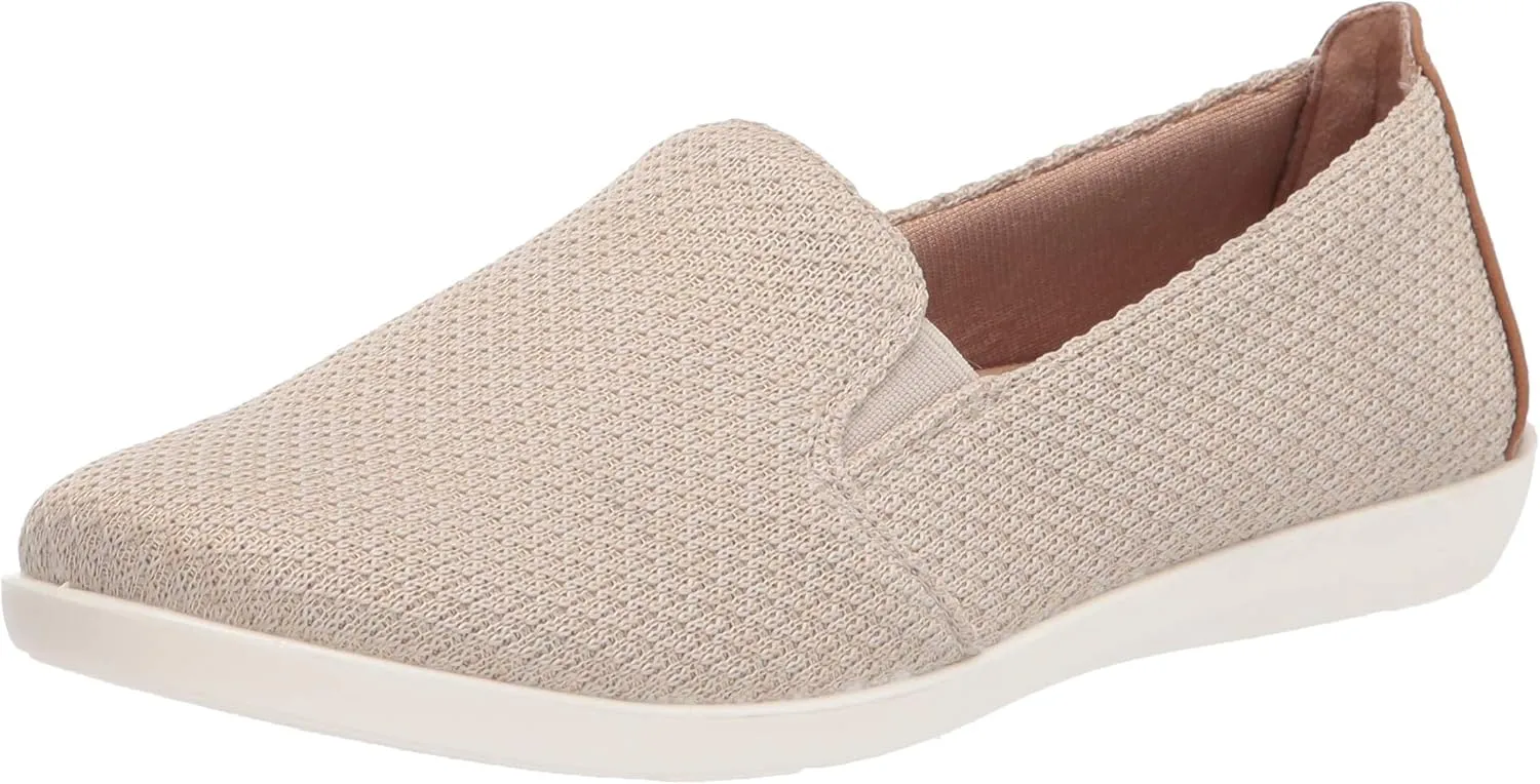 LifeStride Women's Next Level Slip-On Sneaker, Cream, 8