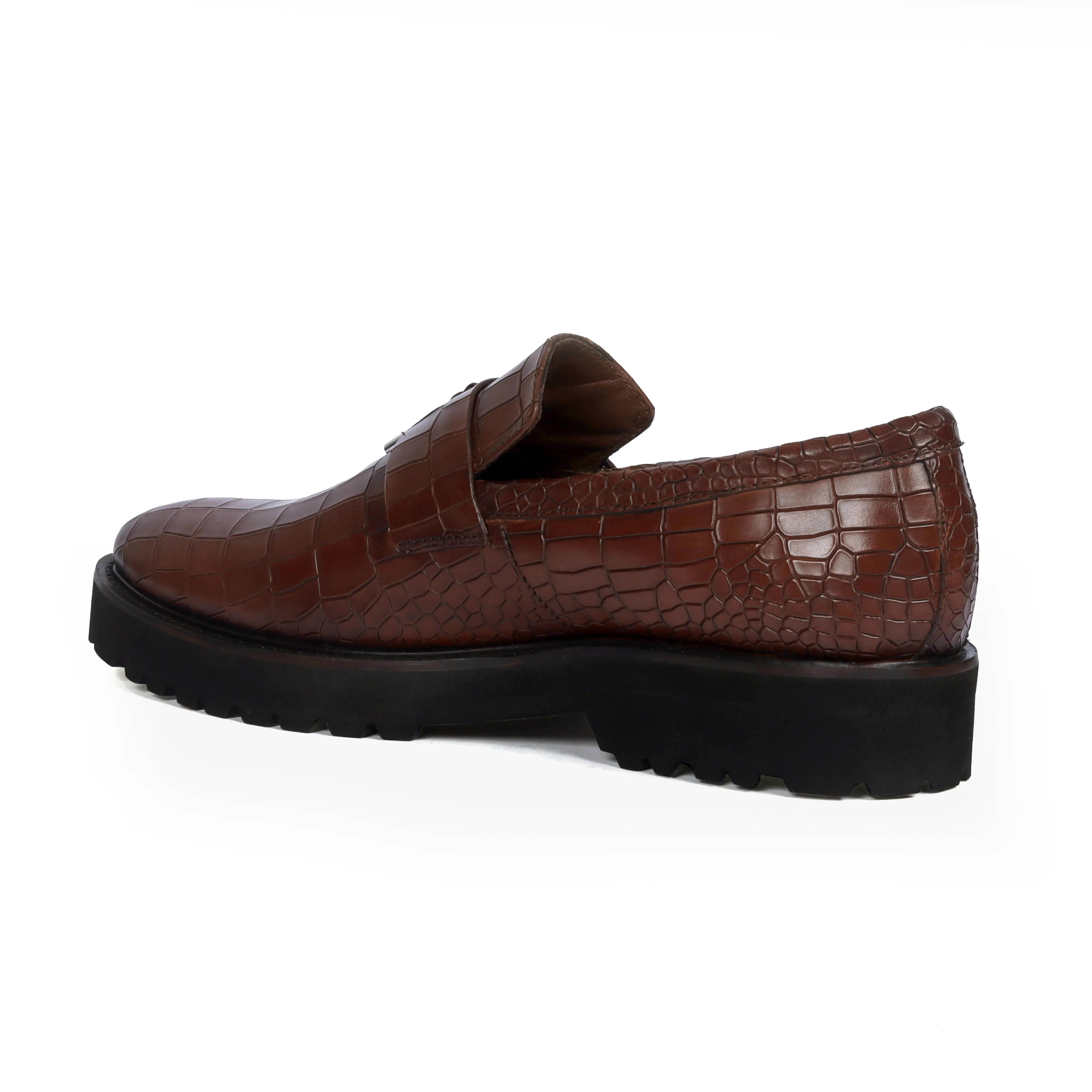 Light Weight Chunky Loafer with Metal Bit Tassels