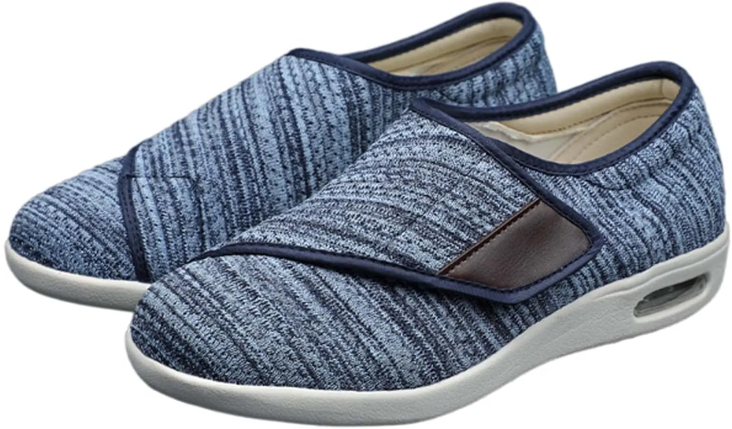Lightweight Walking Sneakers,Orthopedic Lightweight Comfy Casual Slippers for Elderly Swollen Feet Arthritis Recovery Men 10.5/Women 11.5
