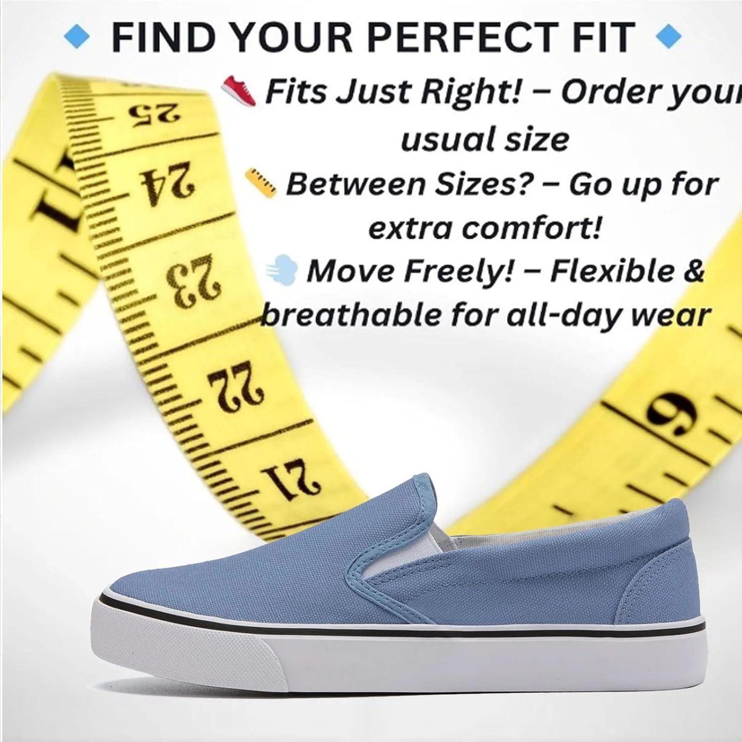 Low-Top Slip Ons Women's Fashion Sneakers Casual Canvas Sneakers for Women Comfortable Flats Breathable Padded Insole Slip on Sneakers Women Low Slip on Shoes