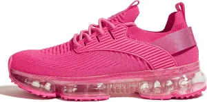 LUCKY STEP Women Air Cushion Fashion Sneakers Breathable Casual Comfortable Lightweight Walking Shoes