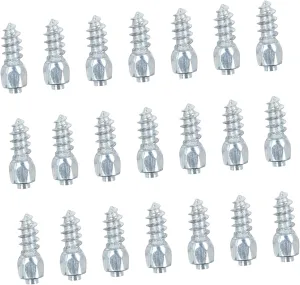 Luxshiny Cycling Wheel Tire Studs 100pcs Screw Tire Studs Long Use Time Winter Boot Spikes for Safe Riding