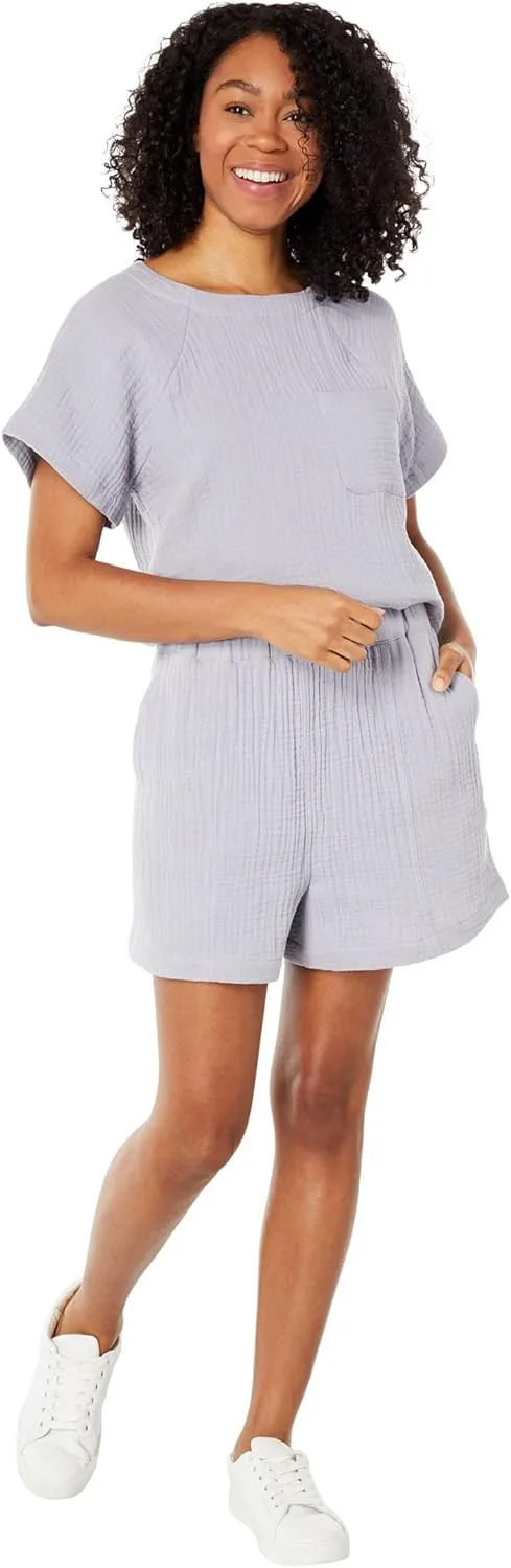 Madewell Lightspun Easy Pull-On Shorts