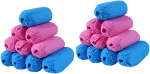 MAGICLULU 100pcs Nonwoven Fabric Shoes Covers Disposable Elastic Band Breathable Non-slip for Home Kitchen Camping Hiking