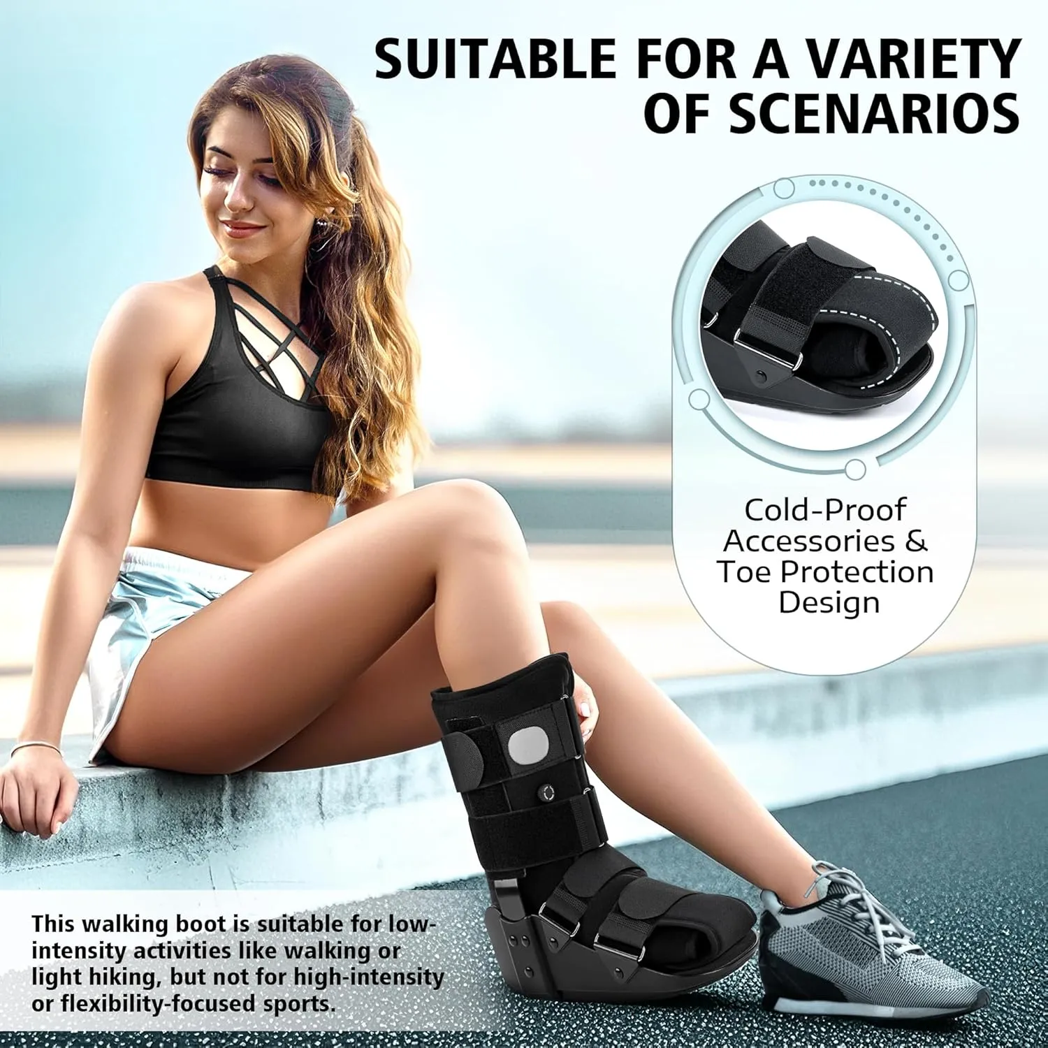 Medibot Walker Boot, Fracture Boot for Foot and Ankle Size XL