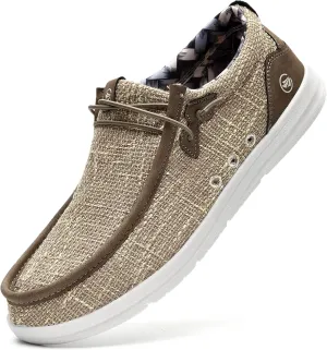 MEHOTO Men's Slip On Loafers | Arch Support Insole | Men's Shoes | Comfortable Light-Weight Mens Casual Loafers