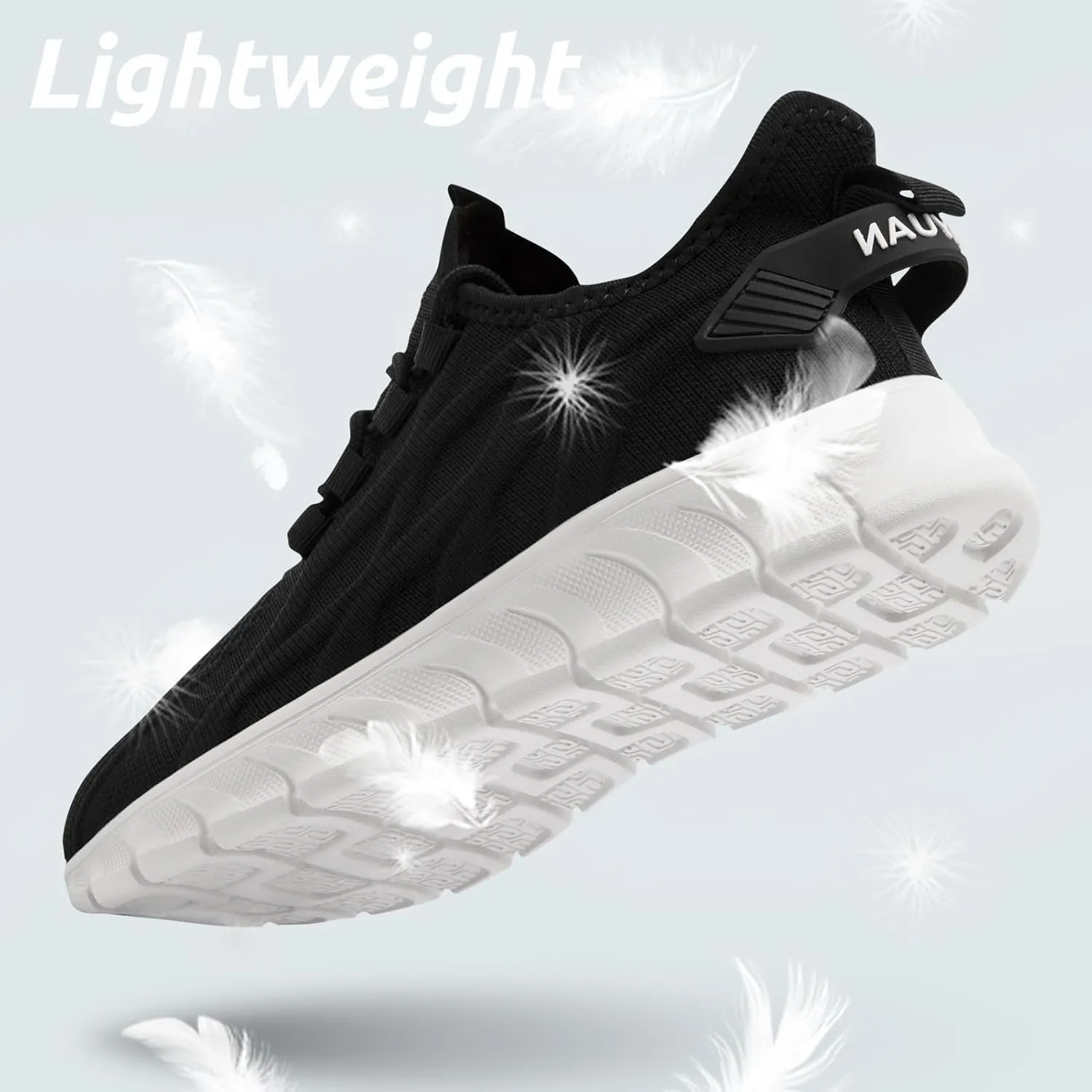 Men Running Shoes Tennis Walking Gym Slip On Workout Athletic Fashion Sneakers Lightweight Breathable Sport Jogging Casual Shoe