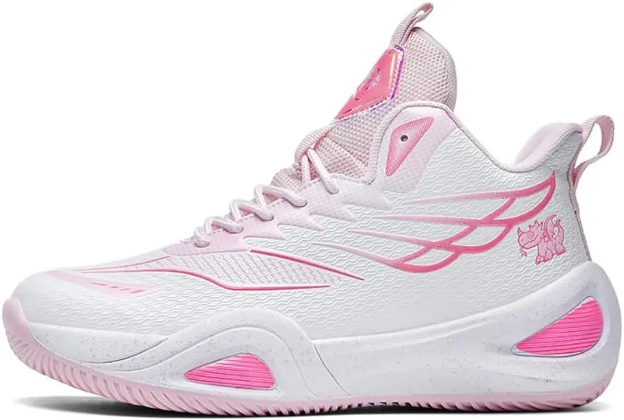 Men's Basketball Shoe High-Top Athletic Running Sneakers Outdoor Trainers Non-Slip Lightweight Cushioning Workout Sport Shoe