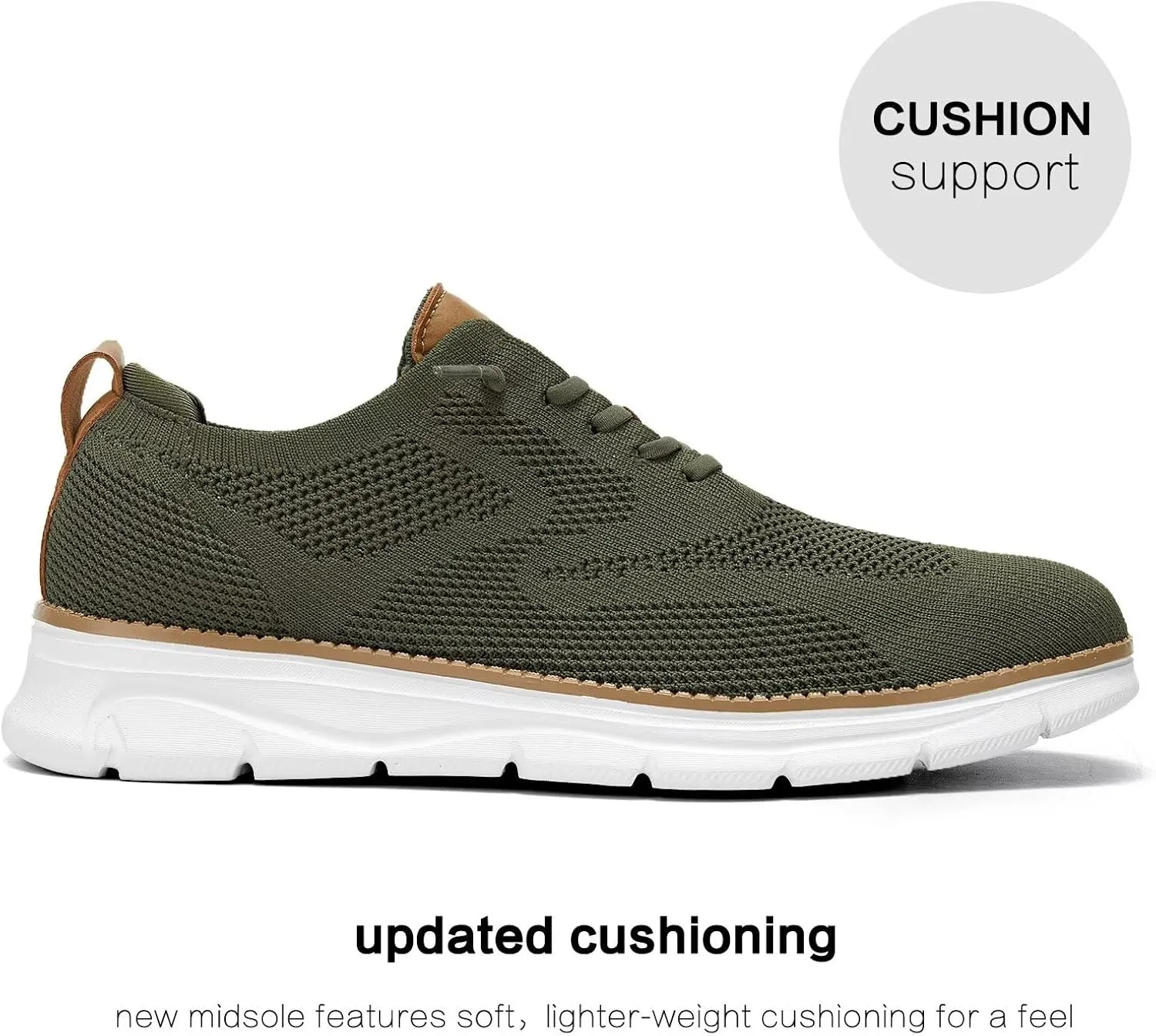 Mens Casual Dress Oxfords Shoes Fashion Mesh Business Walking Work Slip on Sneakers Comfortable Lightweight Soft Sole