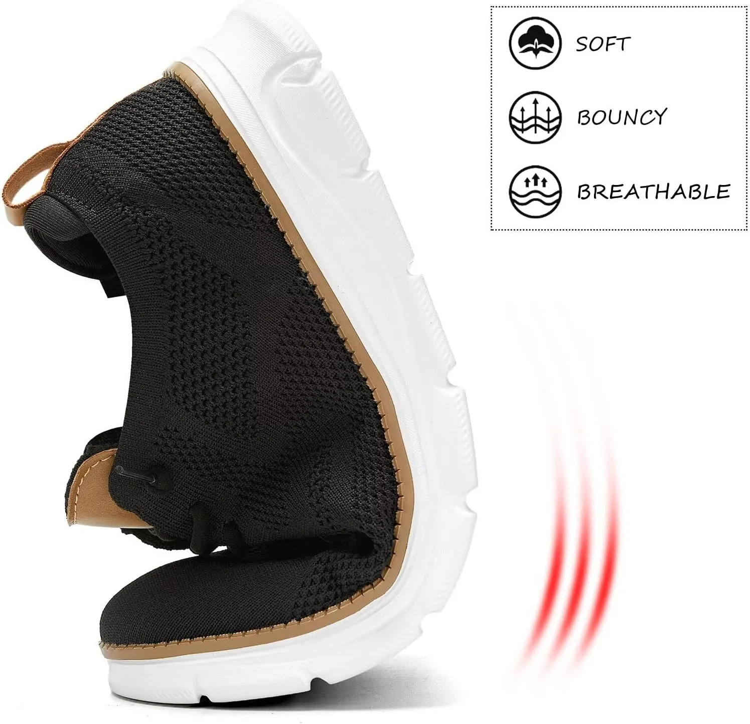 Mens Casual Dress Oxfords Shoes Fashion Mesh Business Walking Work Slip on Sneakers Comfortable Lightweight Soft Sole