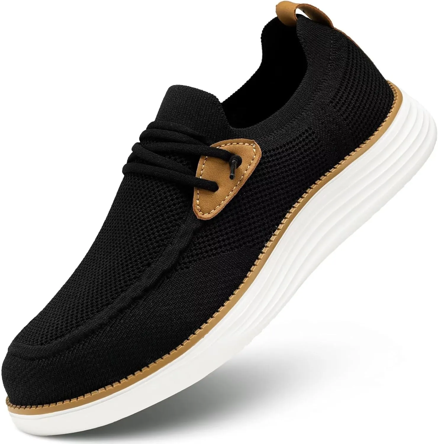 Mens Casual Loafers Shoes Slip On Fashion Walking Dress Sneakers Business Oxfords Work Lightweight Soft Sole