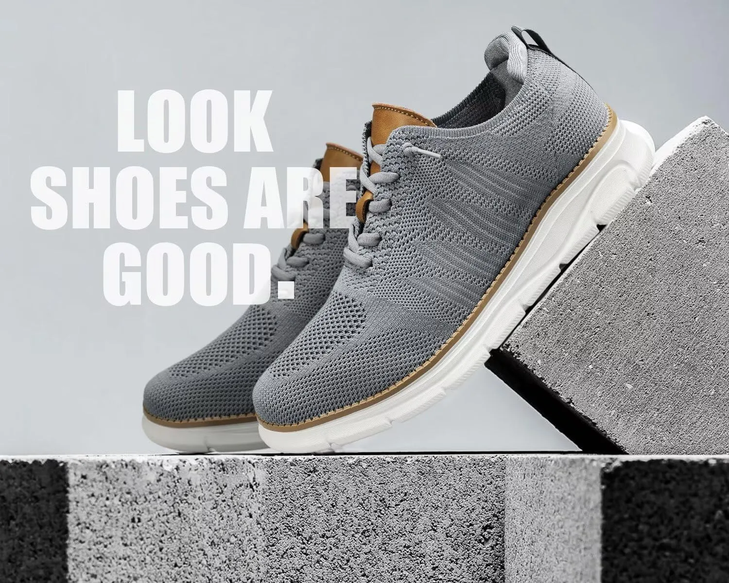 Mens Casual Oxfords Shoes Mesh Slip On Fashion Walking Dress Sneakers Work Lightweight Breathable Soft Sole