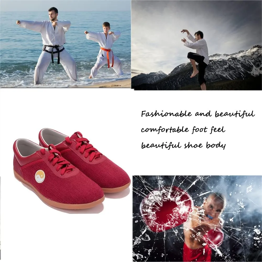 Men's Kung Fu Tai Chi Shoes,Slip-on Style, Casual,Suitable for Indoor/Outdoor use