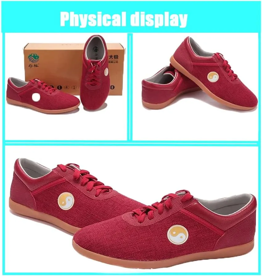 Men's Kung Fu Tai Chi Shoes,Slip-on Style, Casual,Suitable for Indoor/Outdoor use