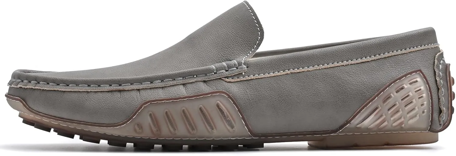 Men's Loafers Casual Shoes Slip On Driving Loafers Penny Loafers with Rubber Sole Soft Light-Weight Flats Boat Free Shoes…