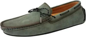 Men's Loafers Vegan Leather Boat Shoes Flexible Lightweight Comfortable Walking Fashion Slip-ons
